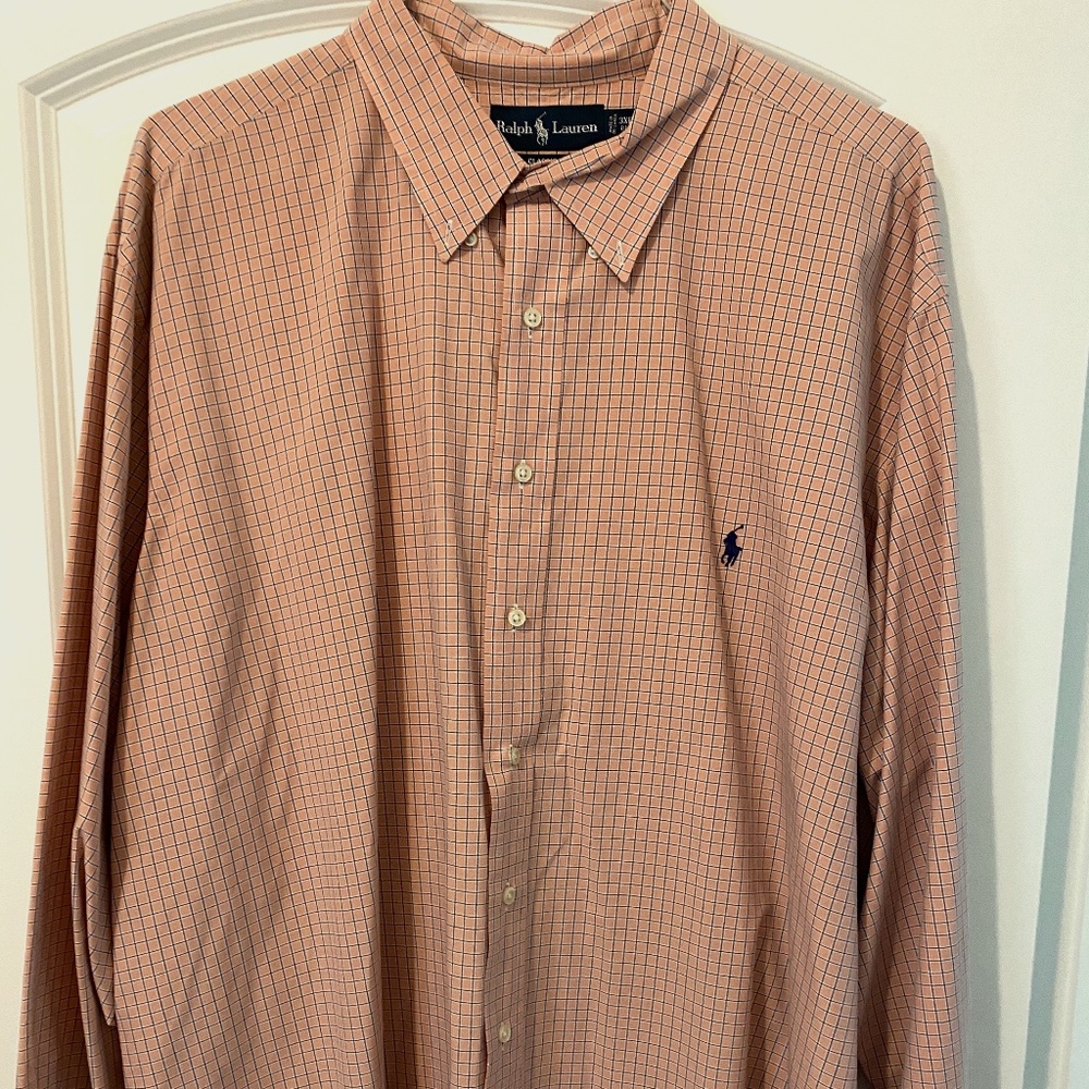 Men’s plaid Ralph Lauren button down